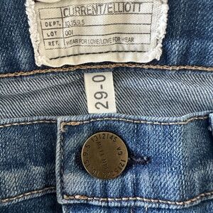 Current/Elliott Indigo Denim Jeans